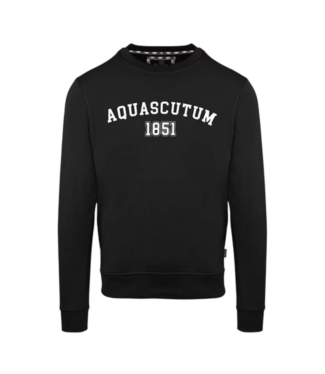 Sweat Motif/style Logo Arqué Homme Noir Aquascutum-1