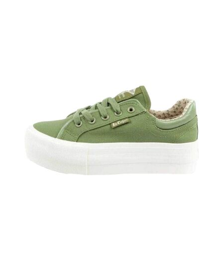 Baskets Femme Vert Lee Cooper