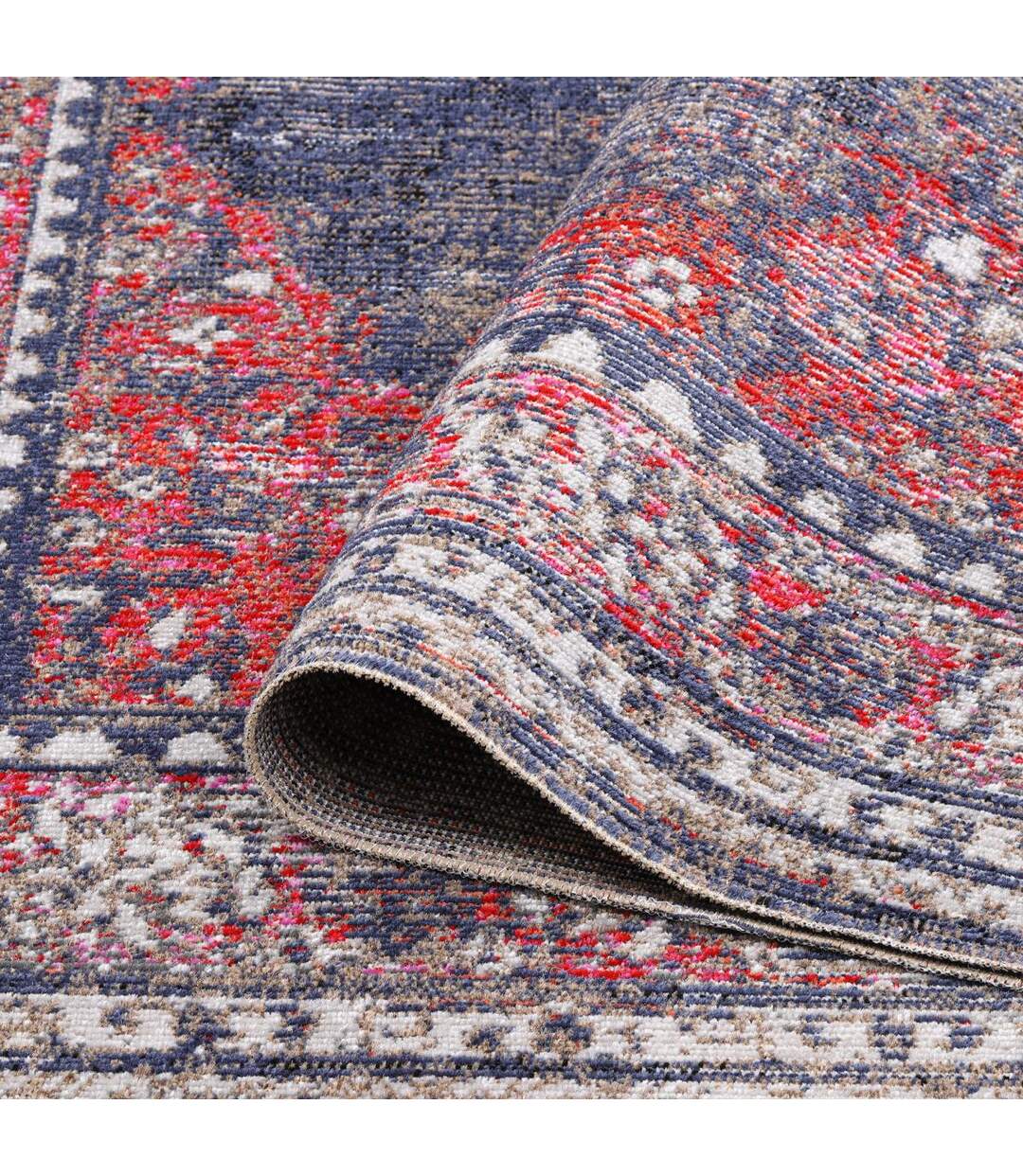 Tapis extérieur tissé kilim rectangle OZLEM-3