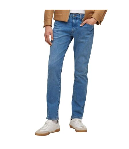Jean Delaware3-1 Homme Turquoise Vif Boss