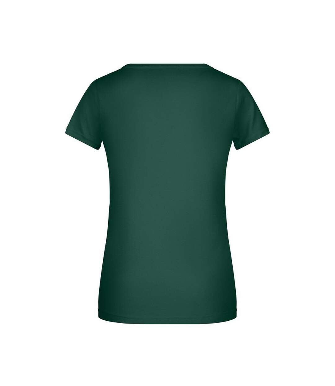 T-shirt Basic Femme Vert Foncé James And Nicholson-2
