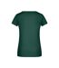 T-shirt Basic Femme Vert Foncé James And Nicholson-2