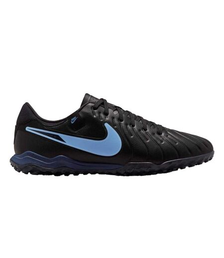 Unisex Adult Tiempo Legend 10 Leather Turf Training Football Boots Black Nike