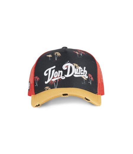 Casquette trucker avec filet Print Skull Vondutch