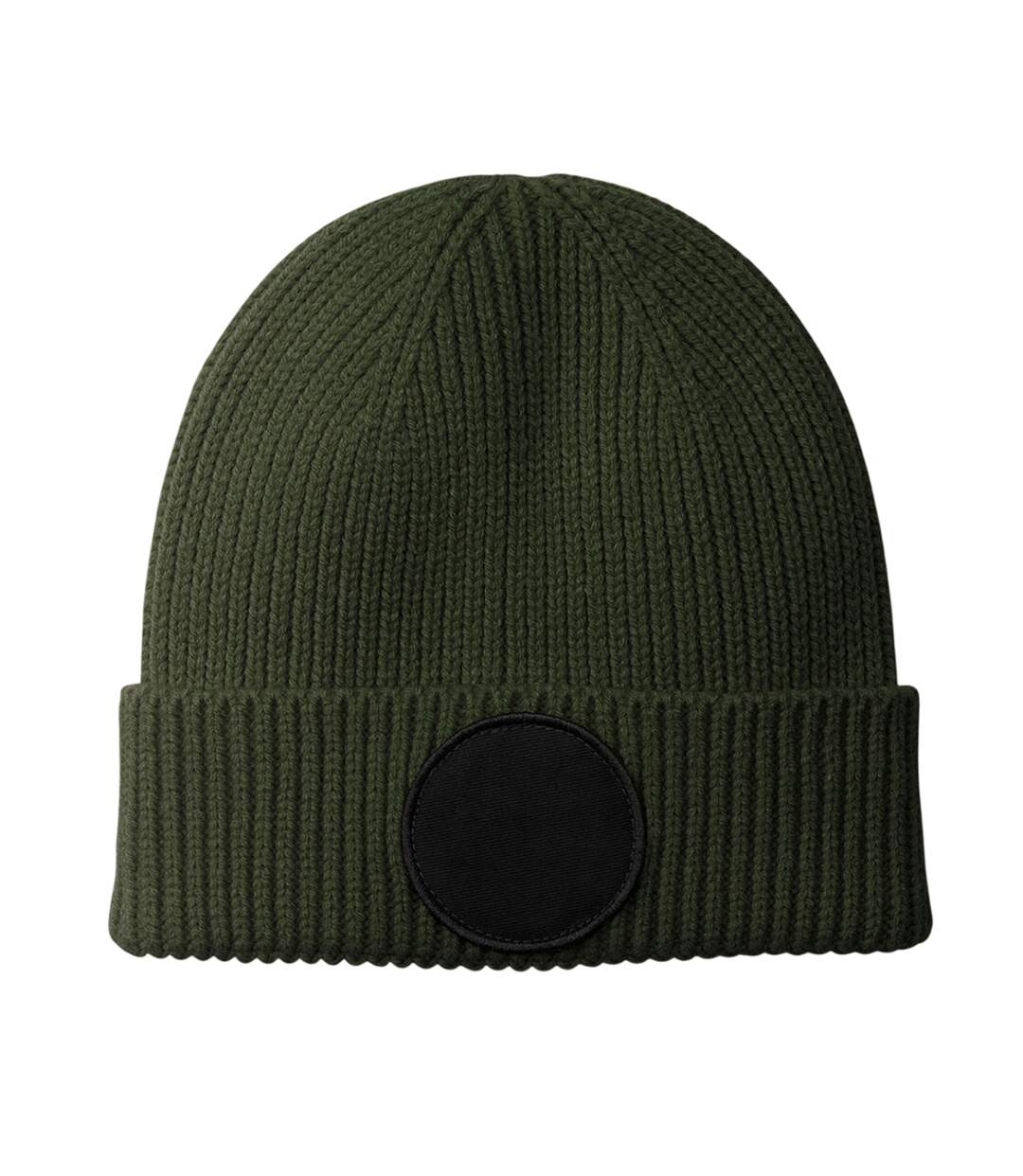 Bonnet Fashion Vert Olive Noir Beechfield-1