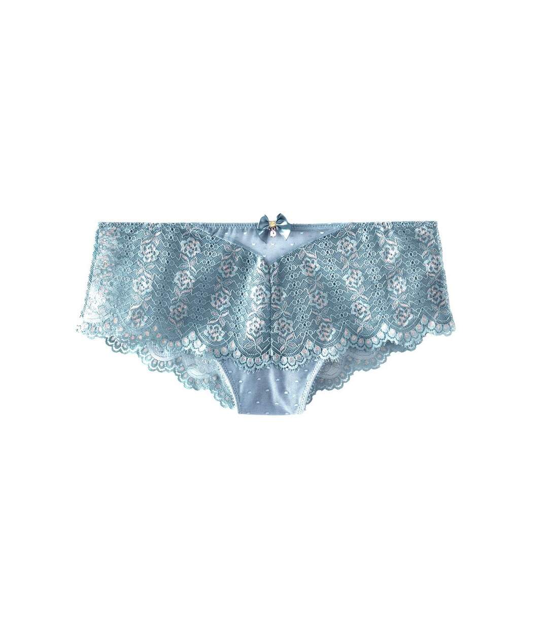 Shorty bleu Tendre Passion-1