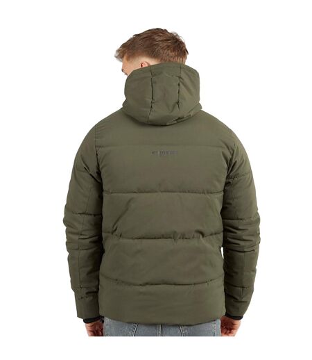 Doudoune System Ski Homme Vert Kaki Henleys