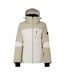 Womens/ladies Lumi Stretch Ski Jacket White Pepper Egret Dare 2B-2