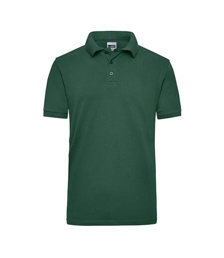 Polo Workwear Homme Vert Foncé James And Nicholson