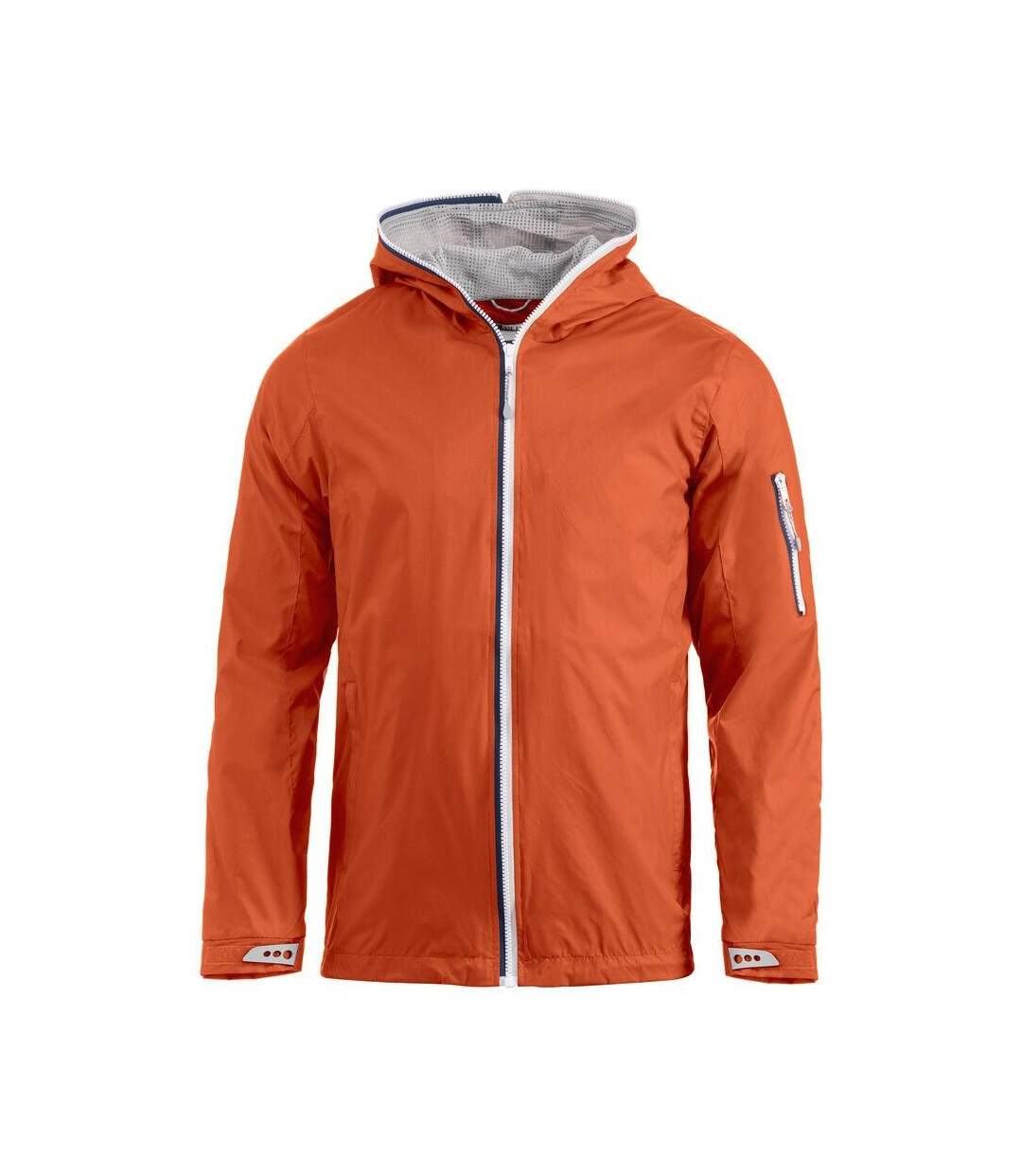 Mens Seabrook Jacket Blood Orange Clique-1
