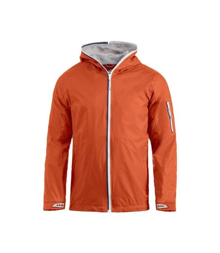 Mens Seabrook Jacket Blood Orange Clique