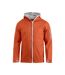 Mens Seabrook Jacket Blood Orange Clique-1