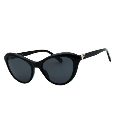 Lunettes De Soleil Motif/style Yeux De Chat Femme Taille Unique Noir Love Moschino