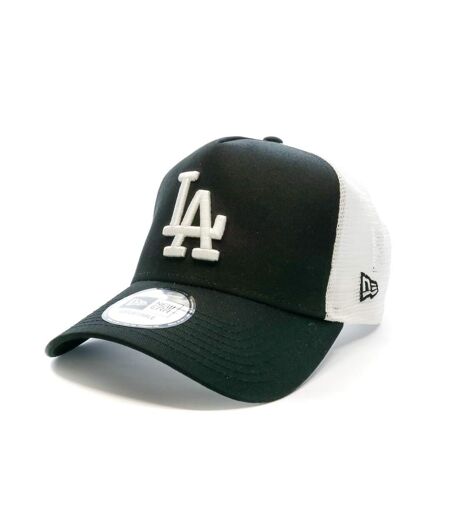 Casquette noir/blanc homme new era clean