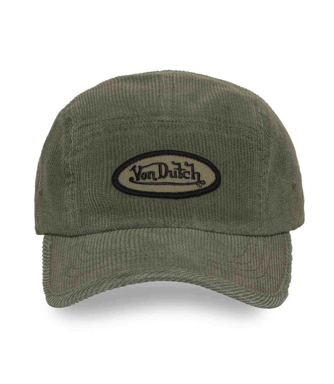 Casquette 5 Panneaux en velours côtelé et écusson Velours Vondutch-2