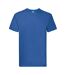 T-shirt Super Premium Homme Bleu Roi Fruit Of The Loom-1