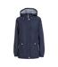 Womens/ladies Flourish Waterproof Jacket Navy Trespass-1
