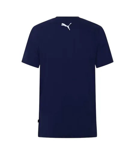 Mens Blank Base T-shirt Navy Puma