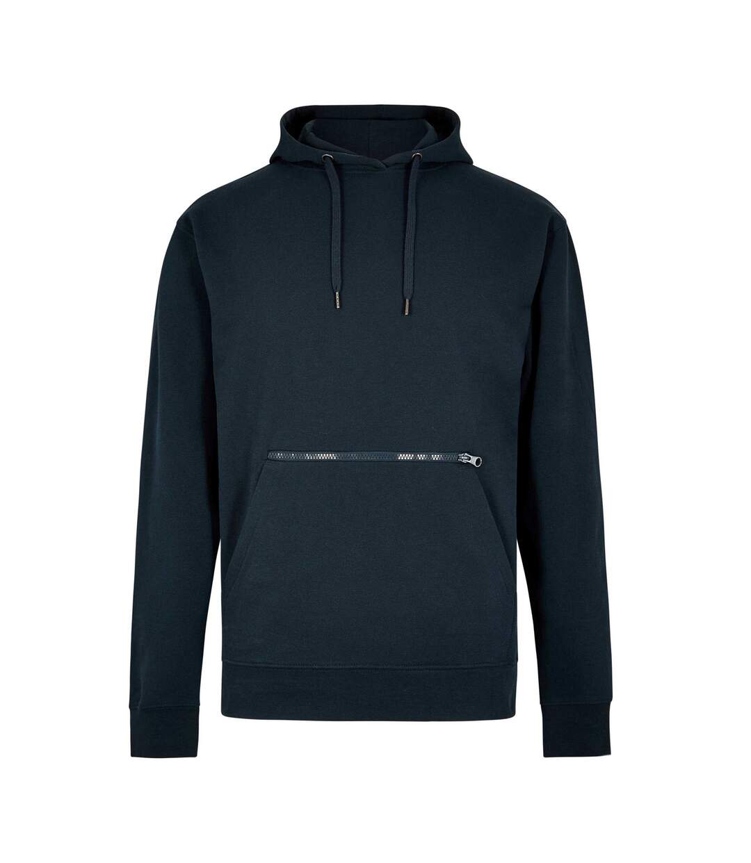 Unisex Adult Pique Regular Hoodie Navy Kustom Kit-1