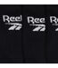 Lot De 3  Socquettes Motif/style Logo Homme Noir Reebok-2