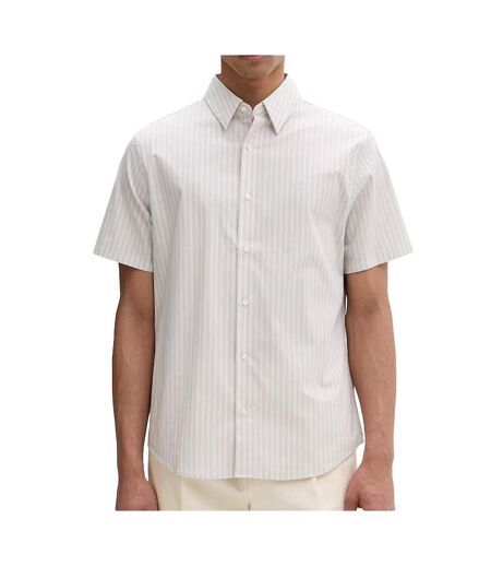 Chemise beige homme calvin klein jeans yd multi pinstrip
