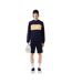 Sweat Motif/style Blocs De Couleurs Homme Bleu Marine Lacoste-4