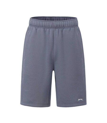 Mens Fleece Shorts Slate Blue Slazenger