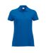 Polo Classic Marion Femme Bleu Roi Clique-1