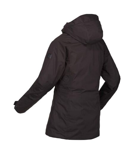 Womens/ladies Sanda Ii Waterproof Jacket Black Regatta