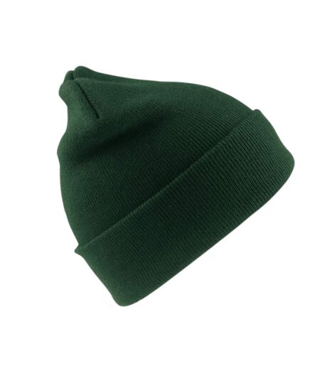 Result Winter Essentials Mens Woolly Ski Hat (Bottle Green) - UTRW7251