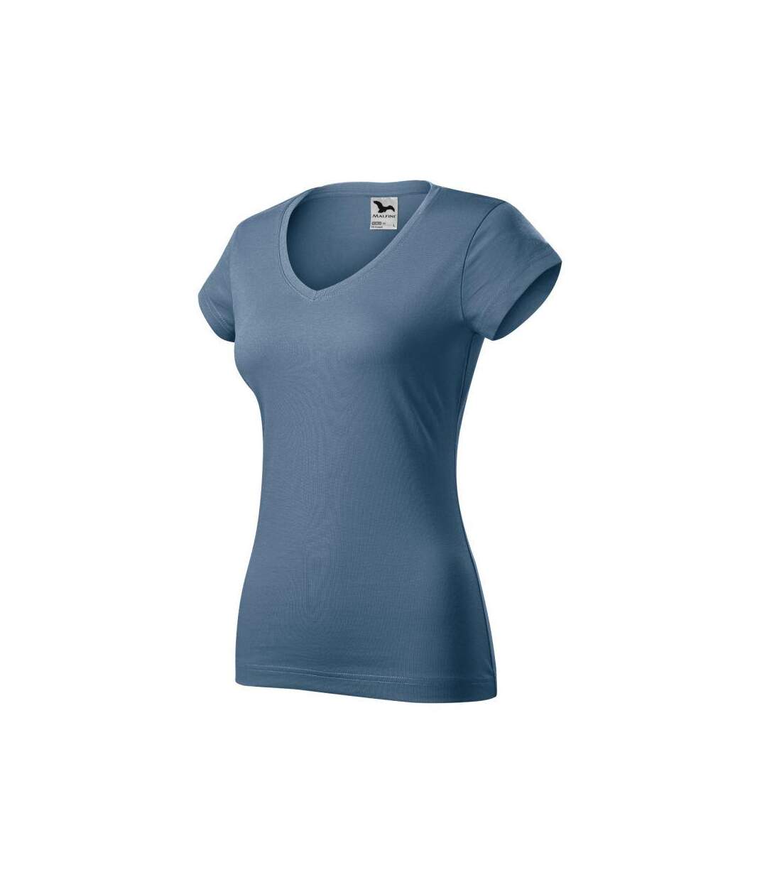 T-shirt Femme Bleu Marine Foncé Malfini-1