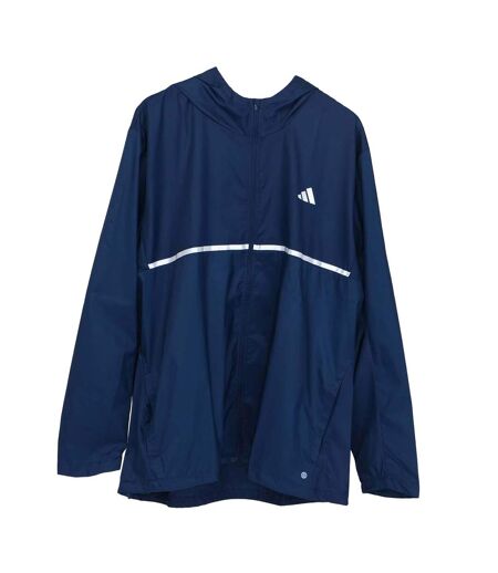Veste own the run homme bleu Adidas