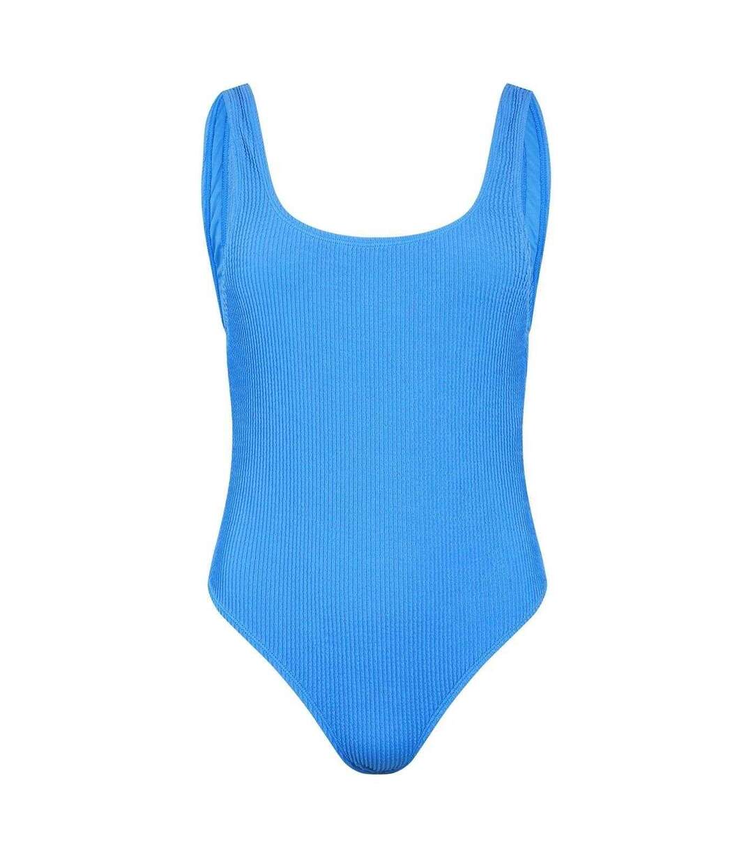 Maillot De Bain 1 Pièce Motif/style Froissé Femme Bleu Foncé Jack Wills-3
