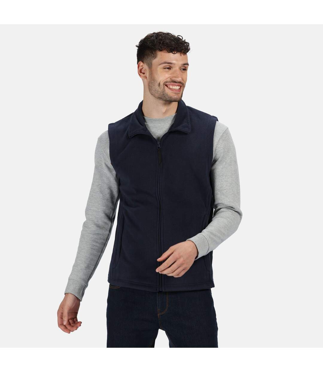Veste Polaire Sans Manches Homme Bleu Marine Foncé Regatta-1