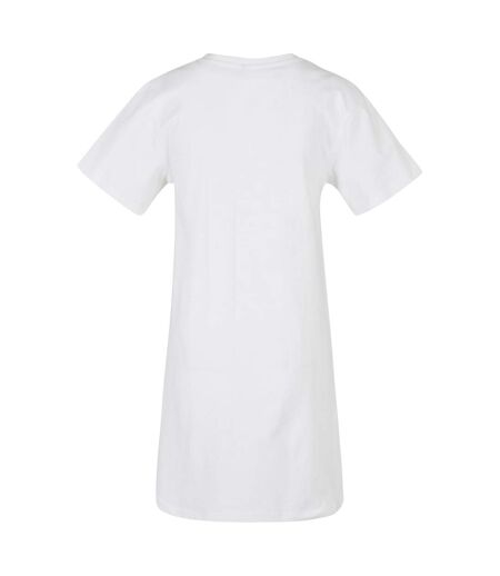 Robe T-shirt Femme Blanc Build Your Brand