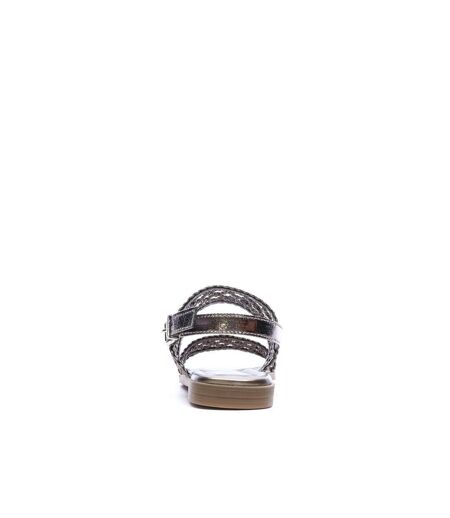 Sandales argenté femme xti plomb