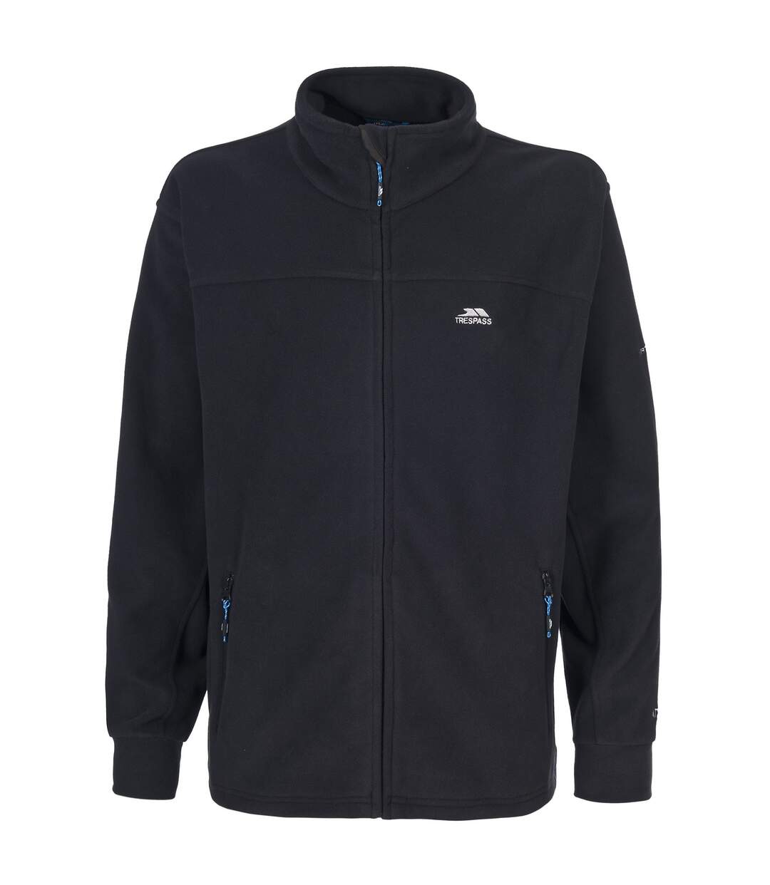 Trespass Mens Bernal Full Zip Fleece Jacket (Black) - UTTP254