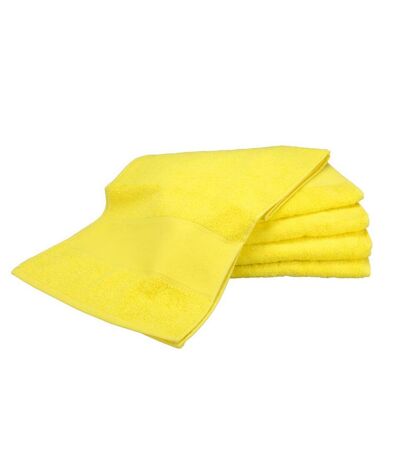 A&R Towels Print-Me Sport Towel (Bright Yellow) - UTRW6038