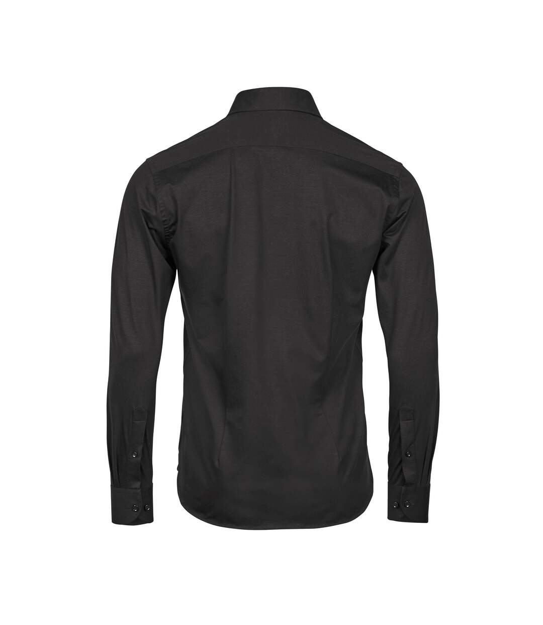 Mens Stretch Active Shirt Black Tee Jays-3