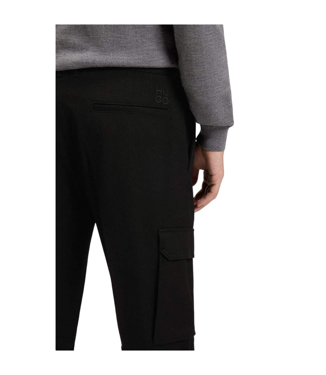 Pantalon À Poches Glavin241 Homme Noir Hugo-4
