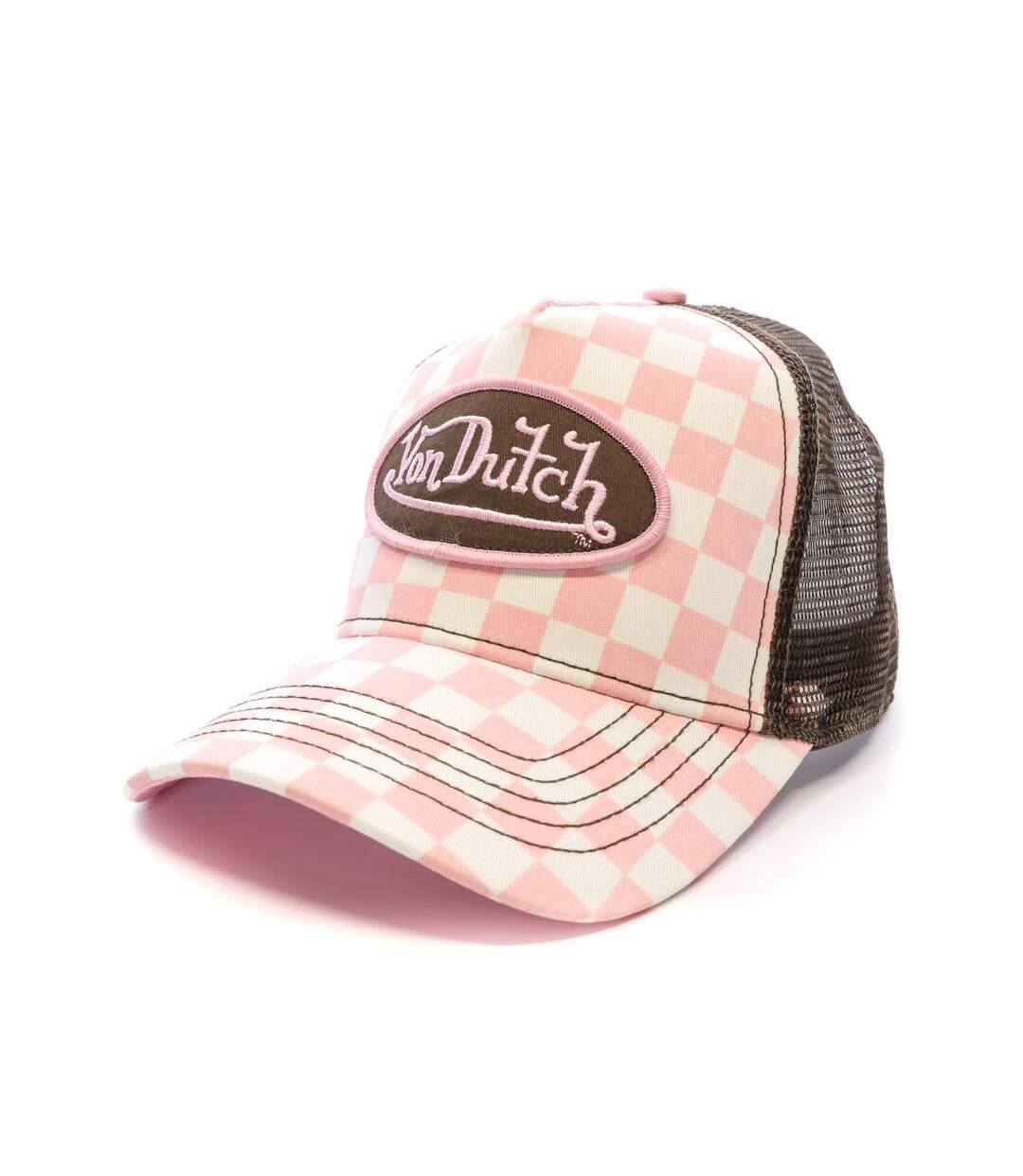 Casquette Rose/Noire Homme Von Dutch 880560 - Taille unique