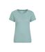 T-shirt bude femme vert pâle Mountain Warehouse