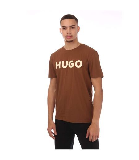 T-shirt Homme Marron Hugo