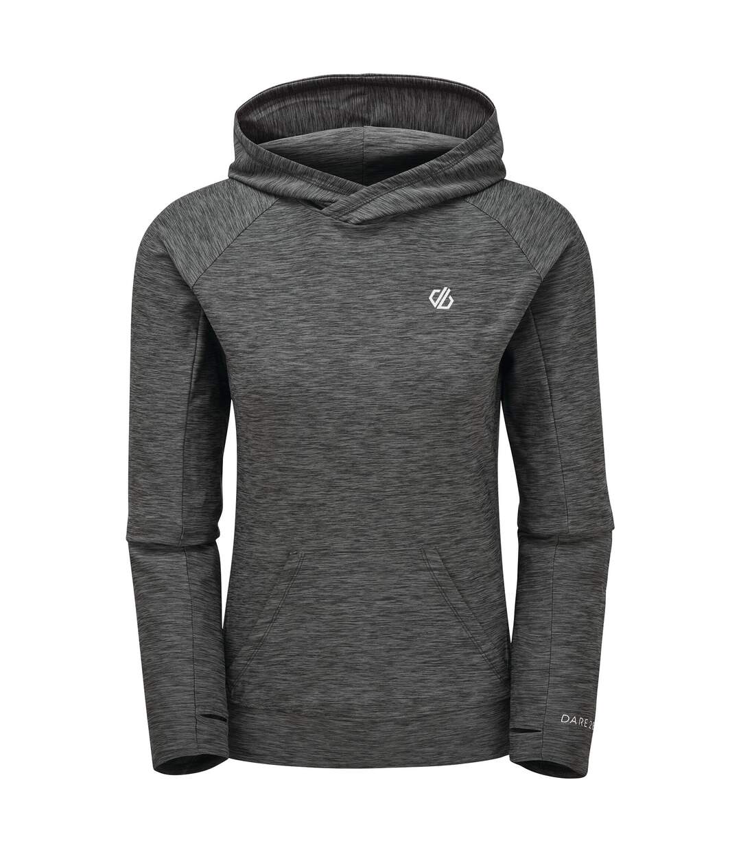 Sweat À Capuche Sprint City Femme Gris Foncé Dare 2b-2