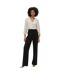 Blouse Manches Longues Femme Marron Clair Vero Moda-1