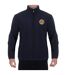 Mens Crest Fleece Jacket Navy Scottish FA-1