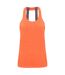 Tri Dri Womens/Ladies Double Strap Back Sleeveless Vest (Black Melange) - UTRW6238