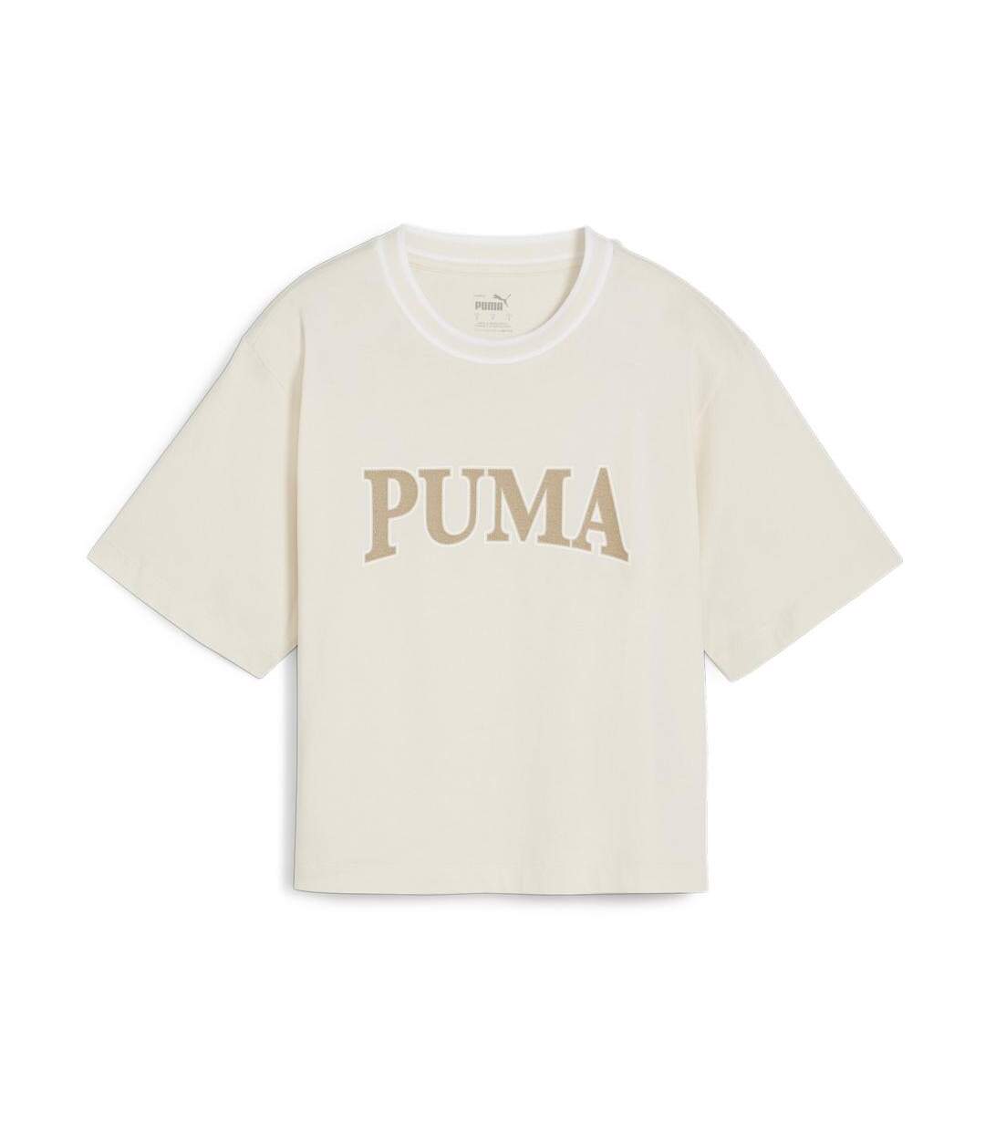 T-shirt Beige Femme Puma Squad - XL-1