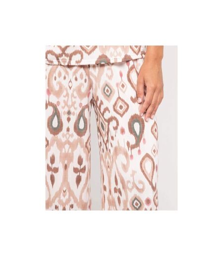 Pantalon fluide motifs ENOLIA - Dona X Lisa