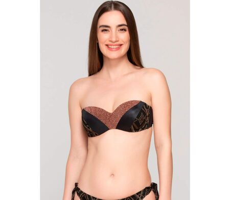 Haut maillot de bain bandeau préformé MANHATTAN Luna Splendida